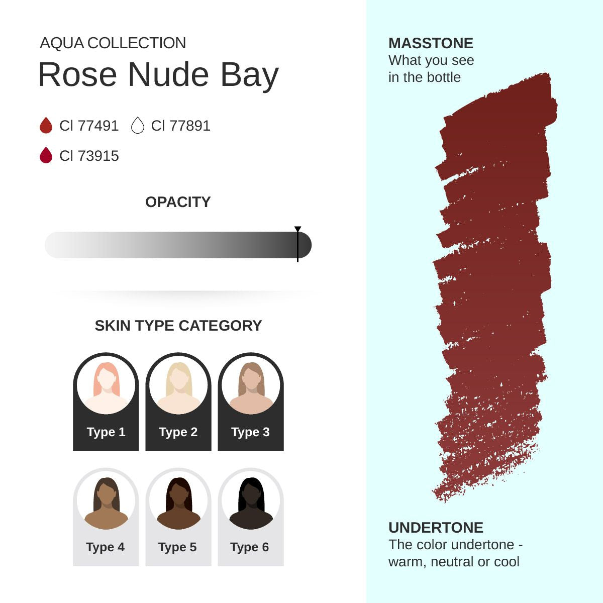 Phibrows Rose Nude Bay PMU pigment 10ml