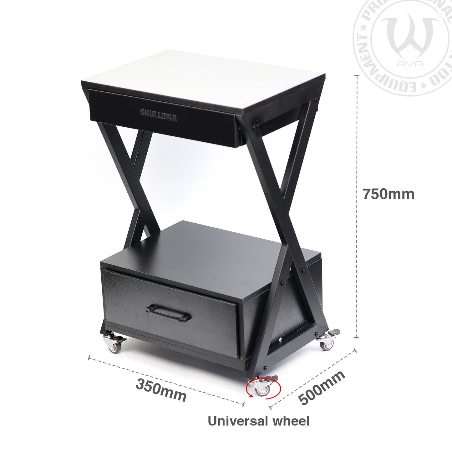 AVA - SKULLDNA TATTOO DOUBLE WORKSTATION TES006