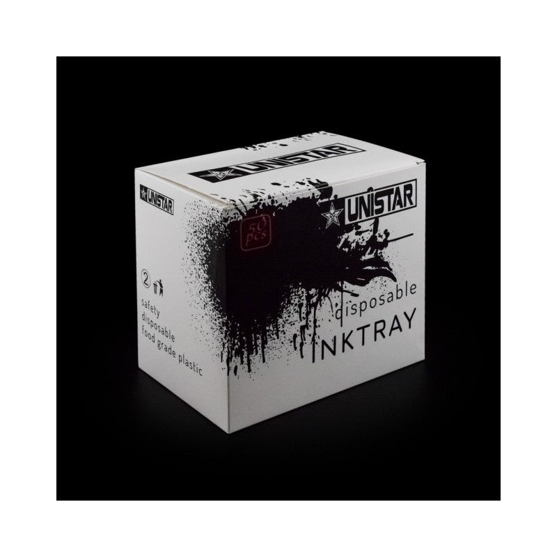 UNISTAR WORKING TRAY - DISPOSABLE STANDS - BOX 50PCS