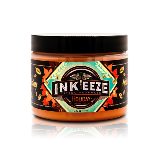 HOLIDAY TATTOO OINTMENT - 6 OZ INKEEZE