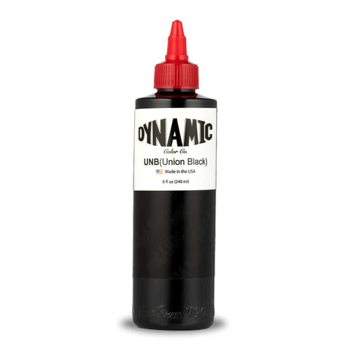 Union Black Tattoo Ink - 8 oz. Bottle