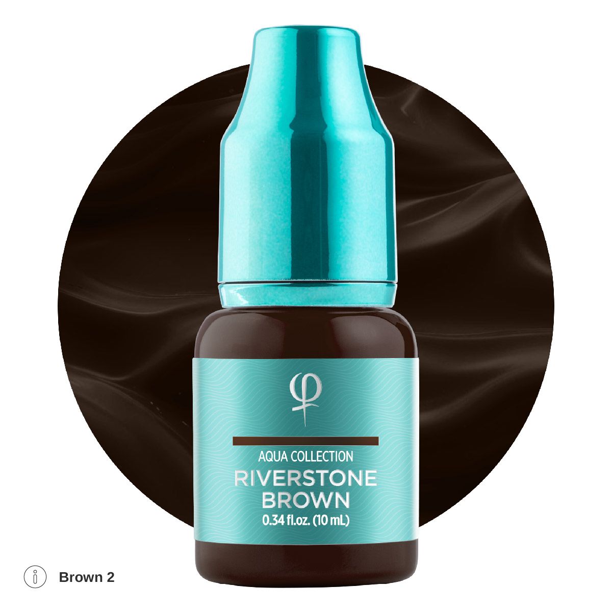 Phibrows Riverstone Brown PMU Pigment 10ml