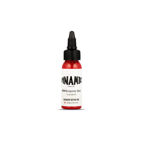 Dynamic Burgundy Red Tattoo Ink 4/ 1 oz. Bottle