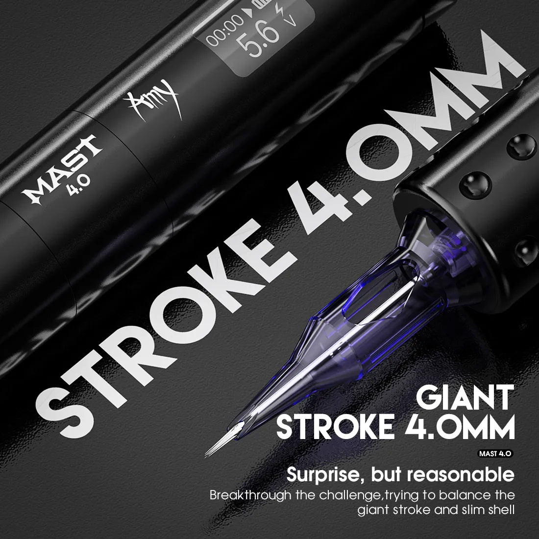 Mast Tour Amy 4.0mm | Mast Tattoo and Pmu machine