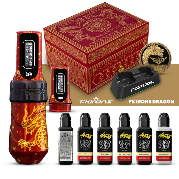 FK Irons Flux Max Dragon w/ 2 PowerBolts II