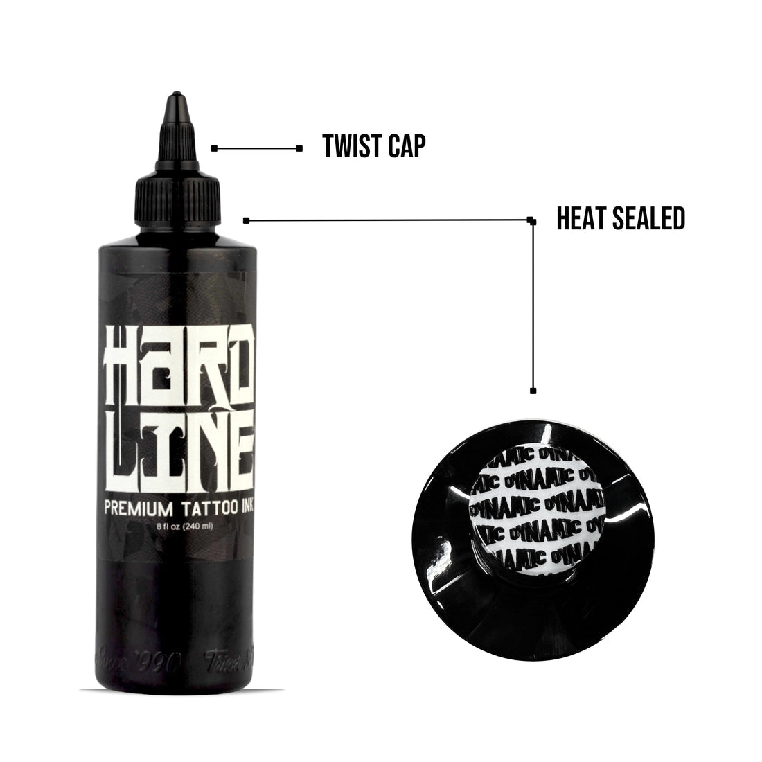 Dynamic Black HardLine 8oz