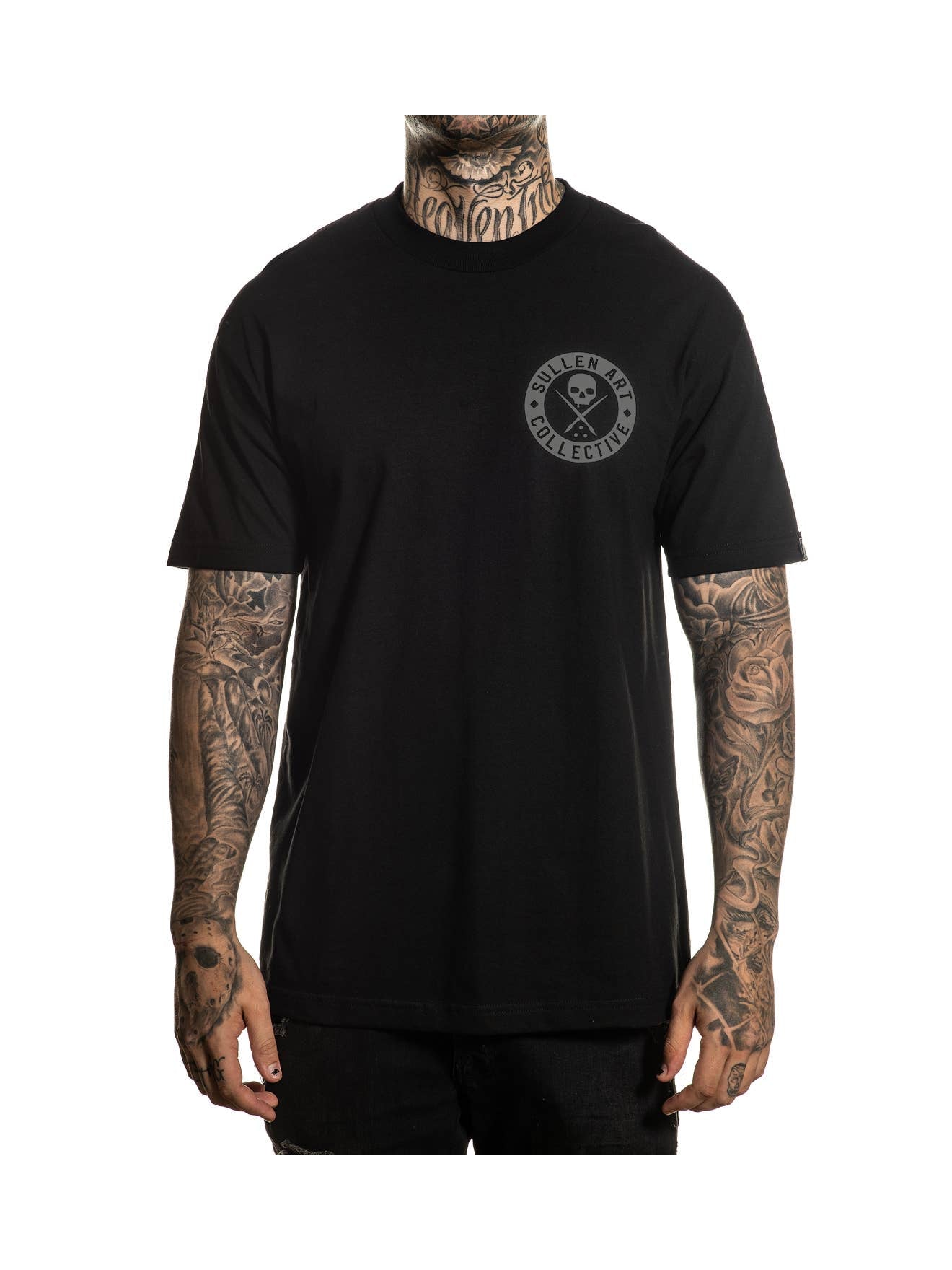 The Classic Black Tee XL Blk/Grey Sullen