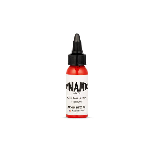Dynamic Chinese Red Tattoo Ink - 1 oz. Bottle