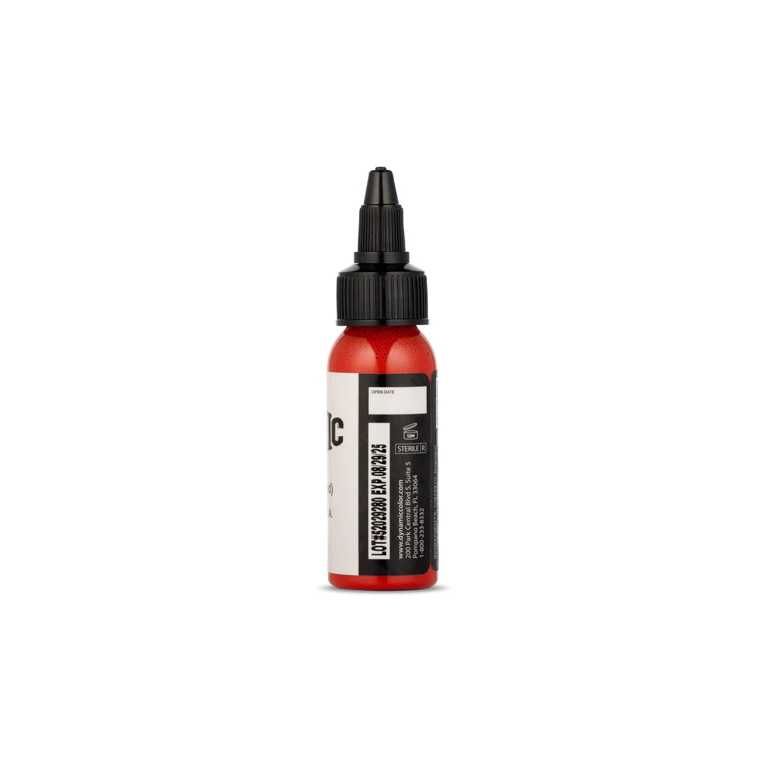 Dynamic Chinese Red Tattoo Ink - 1 oz. Bottle