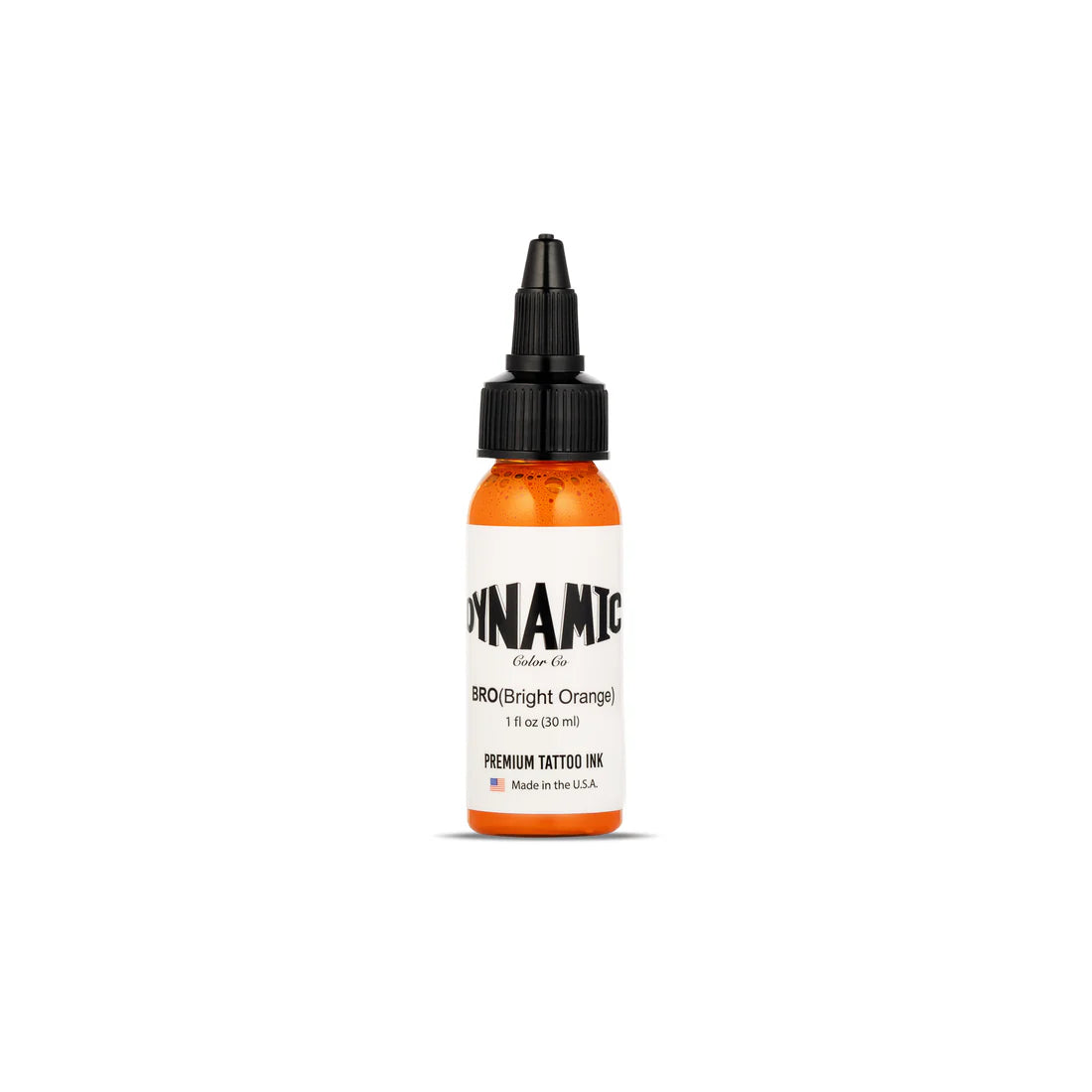 Dynamic Bright Orange Tattoo Ink - 1 oz. Bottle