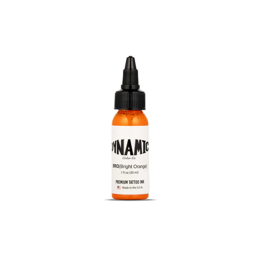 Dynamic Bright Orange Tattoo Ink - 1 oz. Bottle