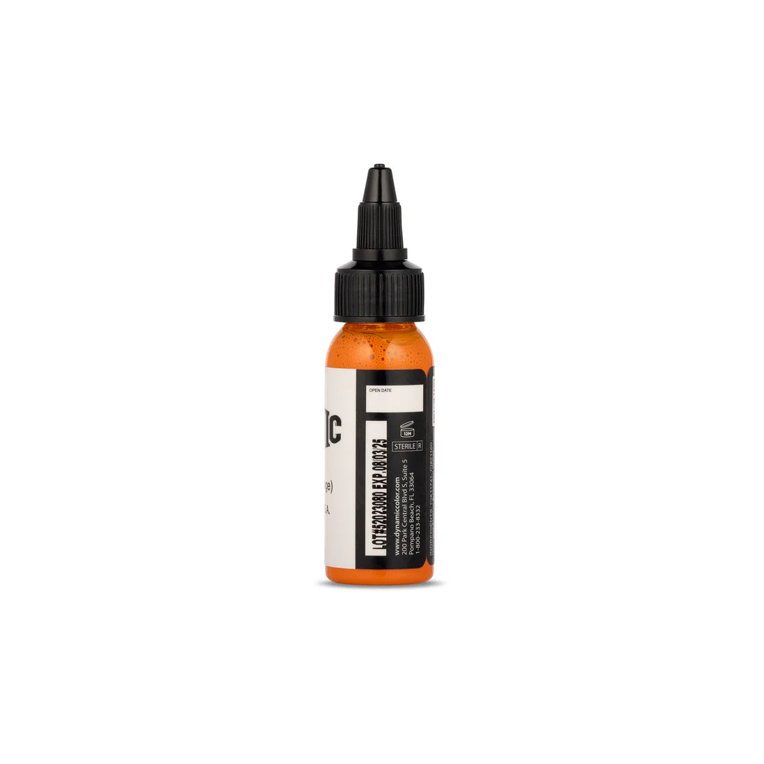 Dynamic Bright Orange Tattoo Ink - 1 oz. Bottle
