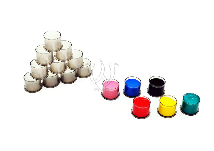 AVA - CLEAR BLACK INKCUPS