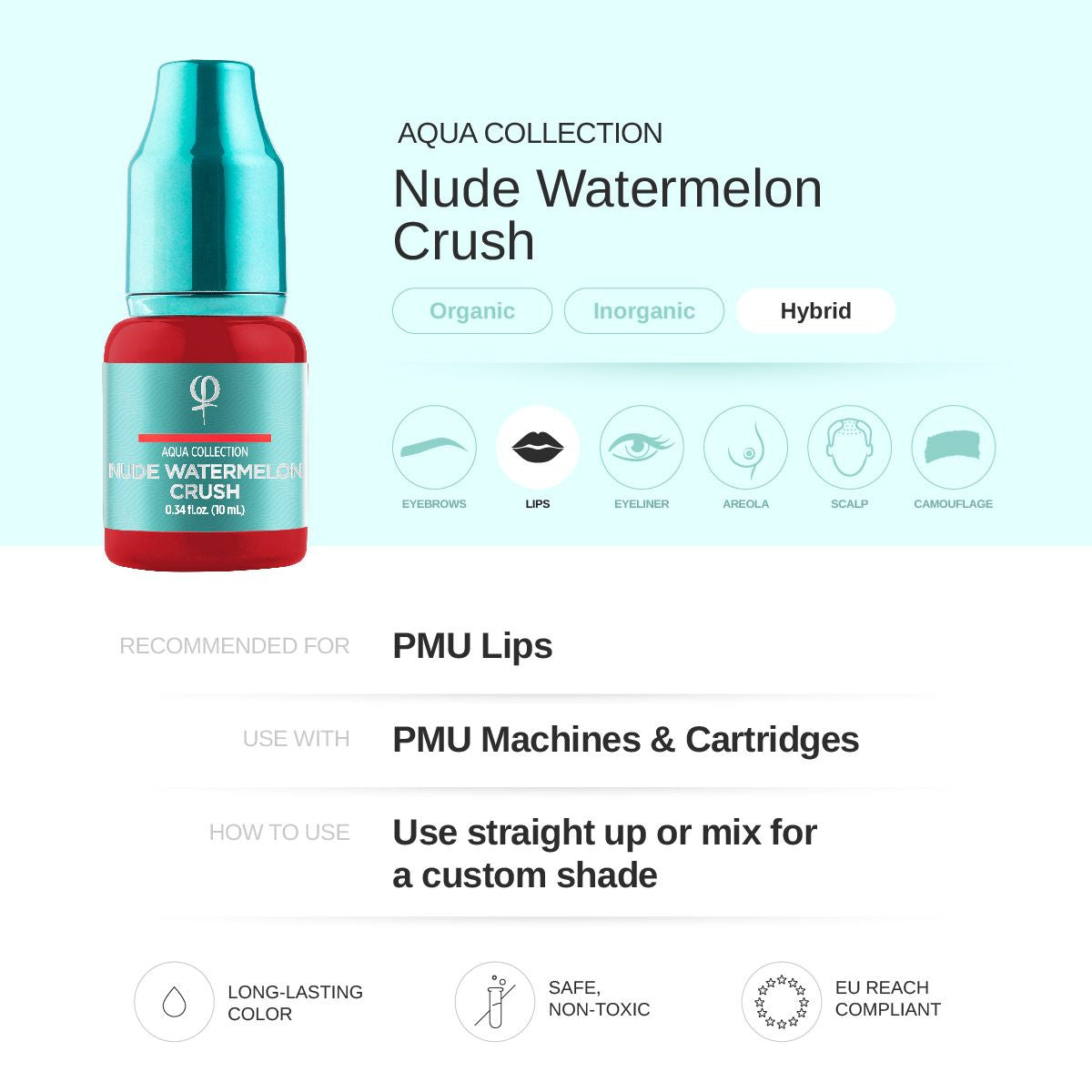 Phibrows Nude Watermelon Crush PMU pigment 10m