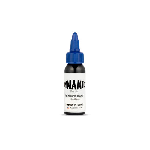 Dynamic Triple Black Tattoo Ink - 1 oz. Bottle