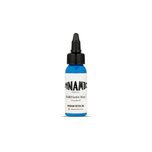 Dynamic Electric Blue Tattoo Ink - 1 oz. Bottle