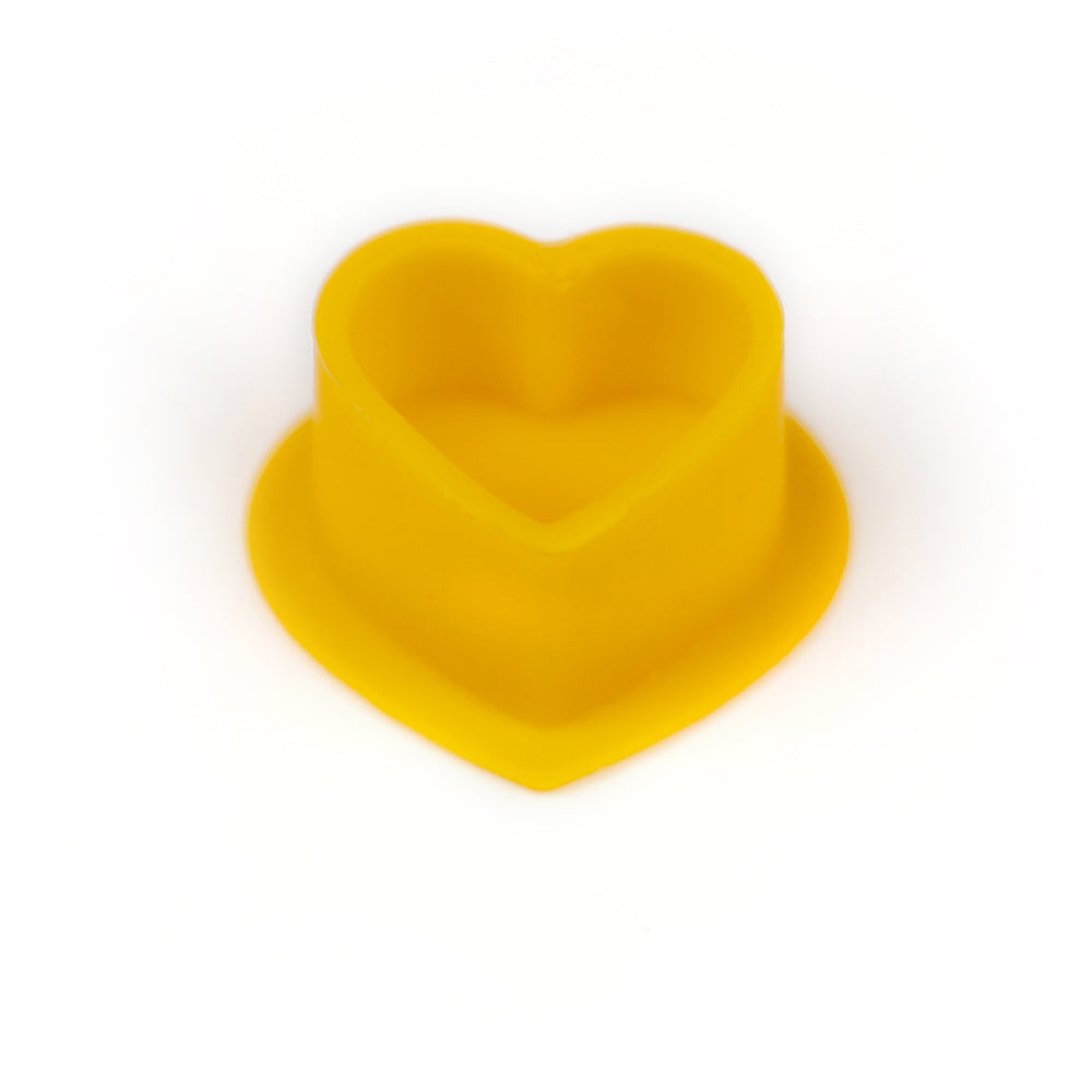 AVA - SILICONE HEART INKCUPS