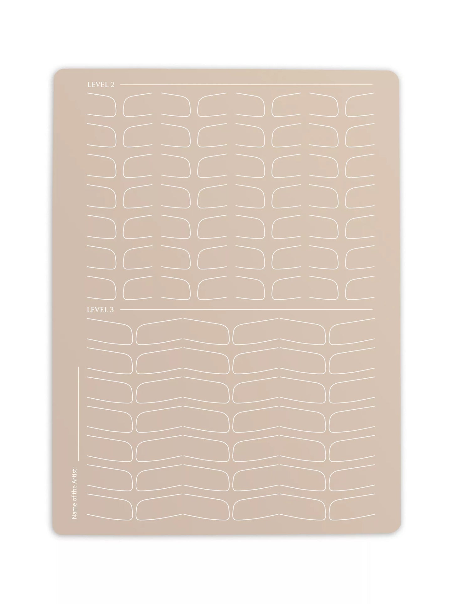 Practising Latex printed shape and outlines 3pcs