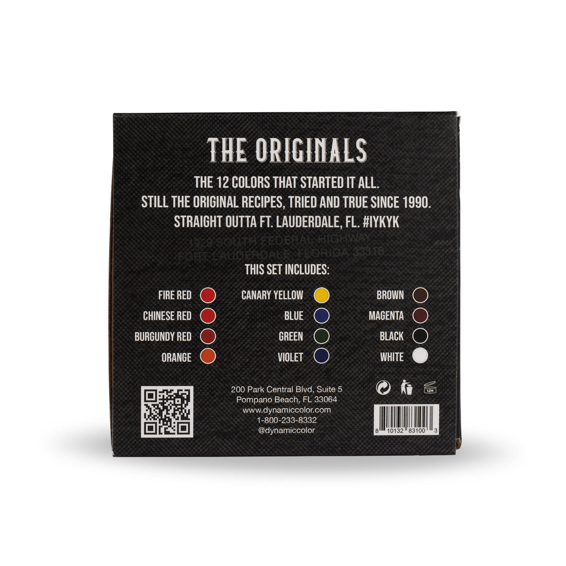 Dynamic OG Tattoo Ink Color Set - 1 oz. Bottles