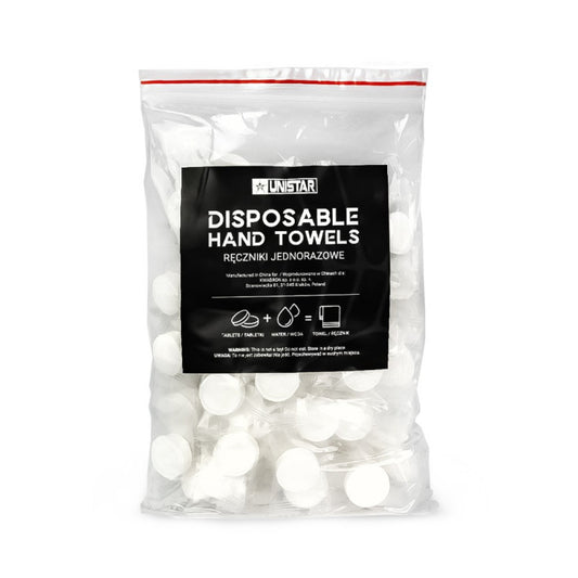 UNISTAR DISPOSABLE HAND TOWELS BOX OF 100 PCS