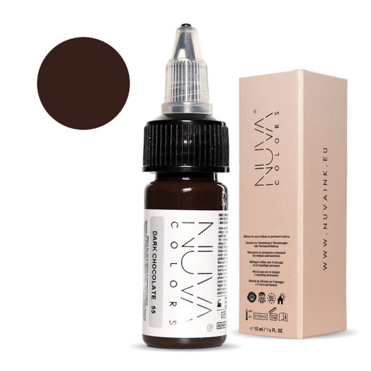 NUVA COLORS - 55 DARK CHOCOLATE - 15ML (REACH COMPLIANT)