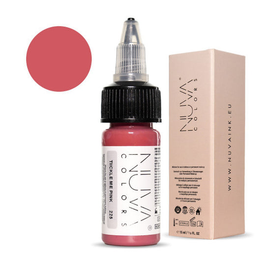 NUVA COLORS - 225 TICKLE ME PINK - 15ML (REACH COMPLIANT)