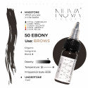 NUVA COLORS - 50 EBONY - 15ML (REACH COMPLIANT)