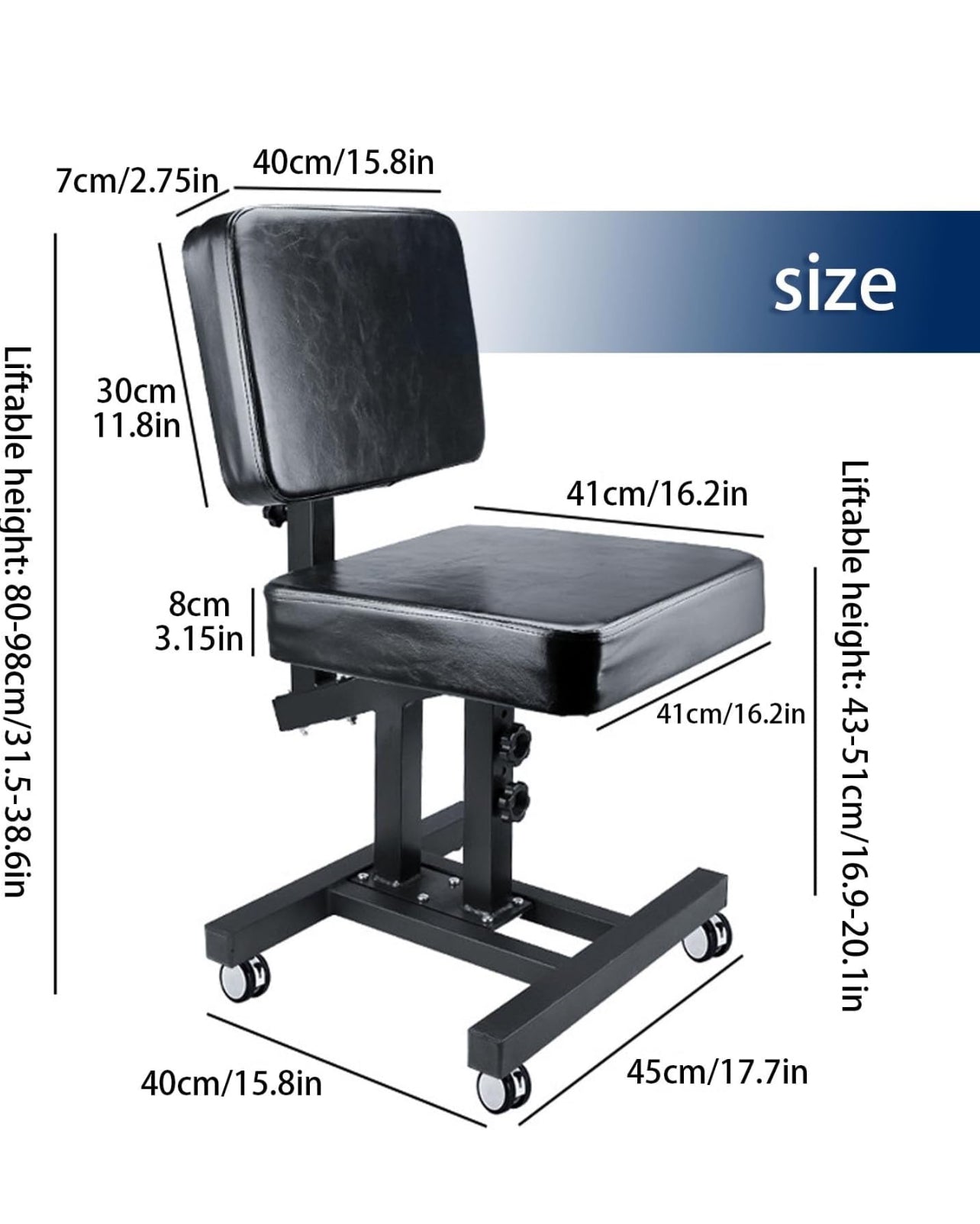 Tattoo chair - armrest