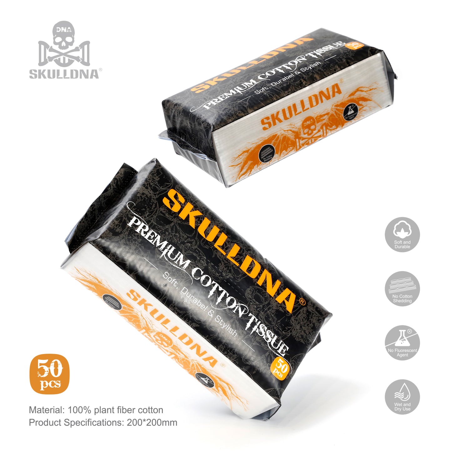 AVA - SKULLDNA PREMIUM COTTON TISSUE