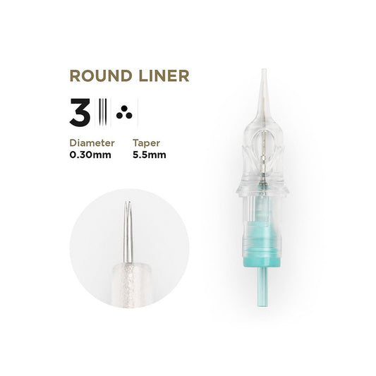 PMU Cartridges 0.30 3R, 5.5mm taper (EN17) 20 pcs