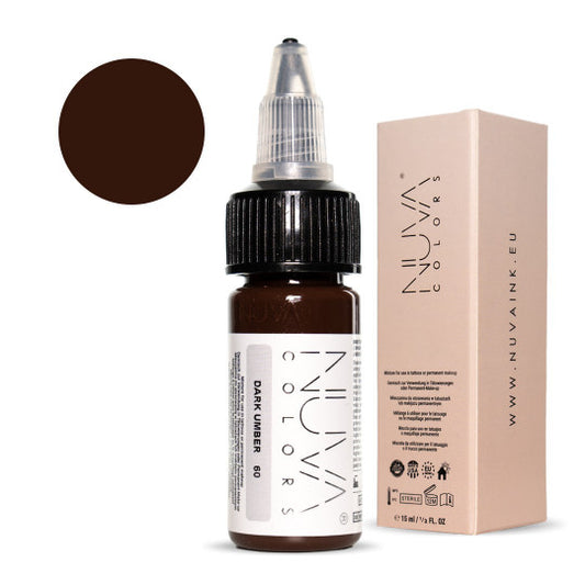 NUVA COLORS - 60 DARK UMBER - 15ML (REACH COMPLIANT)