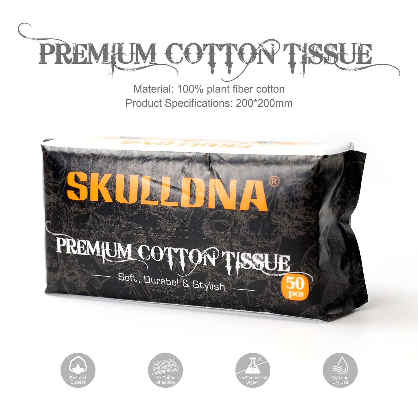 AVA - SKULLDNA PREMIUM COTTON TISSUE