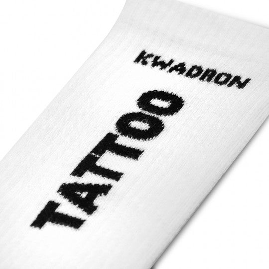 SOCKS KWADRON® - WHITE TATTOO ARTIST