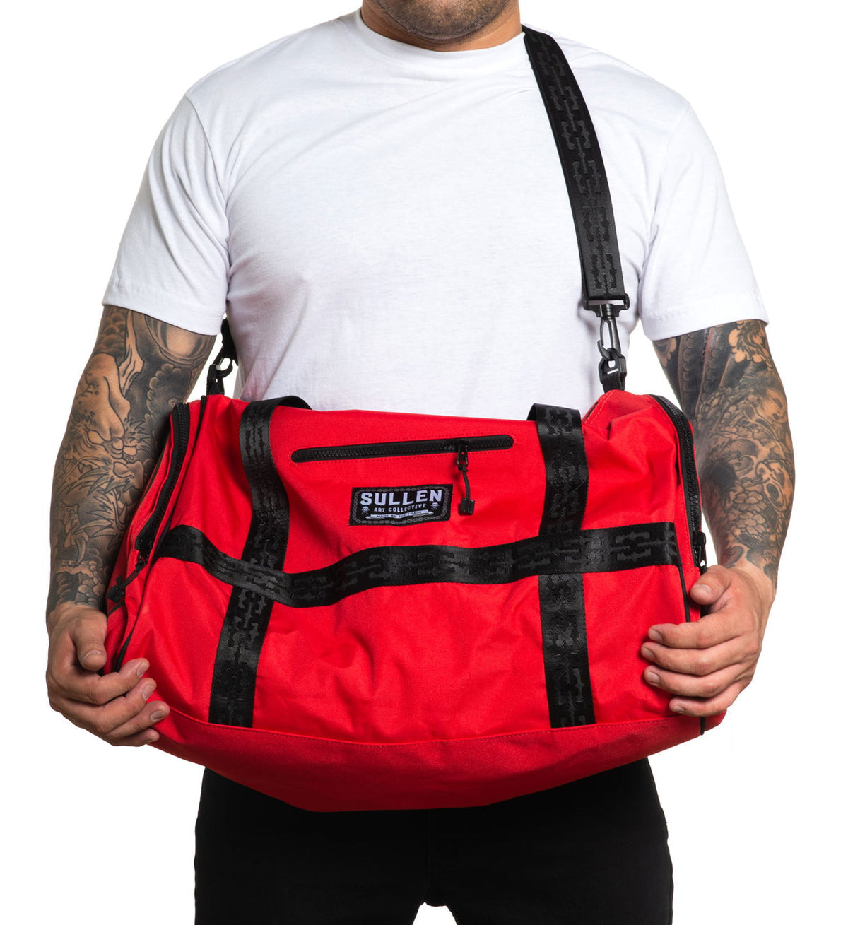 OVERNIGHTER BAG RED - XL SULLEN