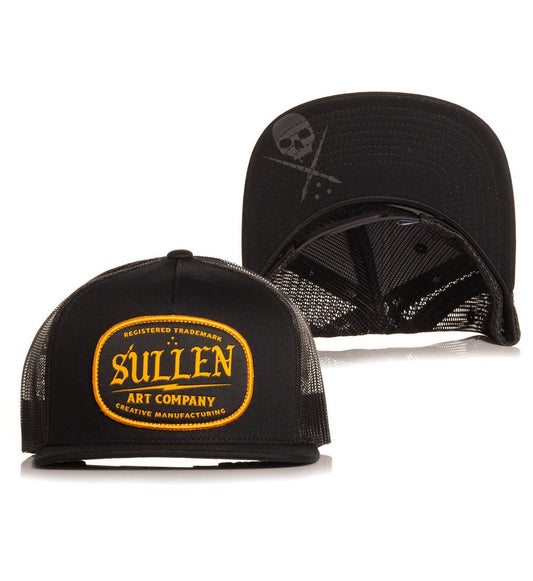 SUPPLY SNAPBACK MESH HAT - BLACK SULLEN