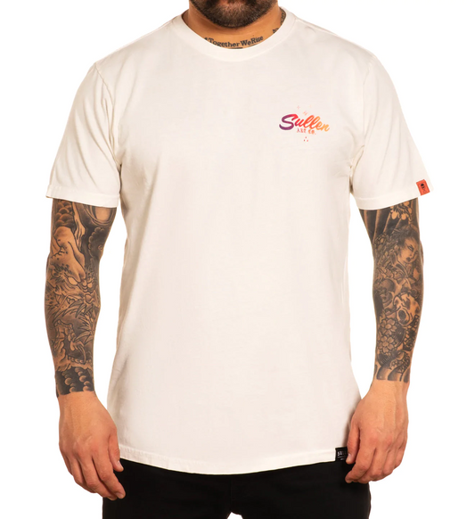 Sullen Clothing Truckin Cantique Premium Antique White Medium TShirt