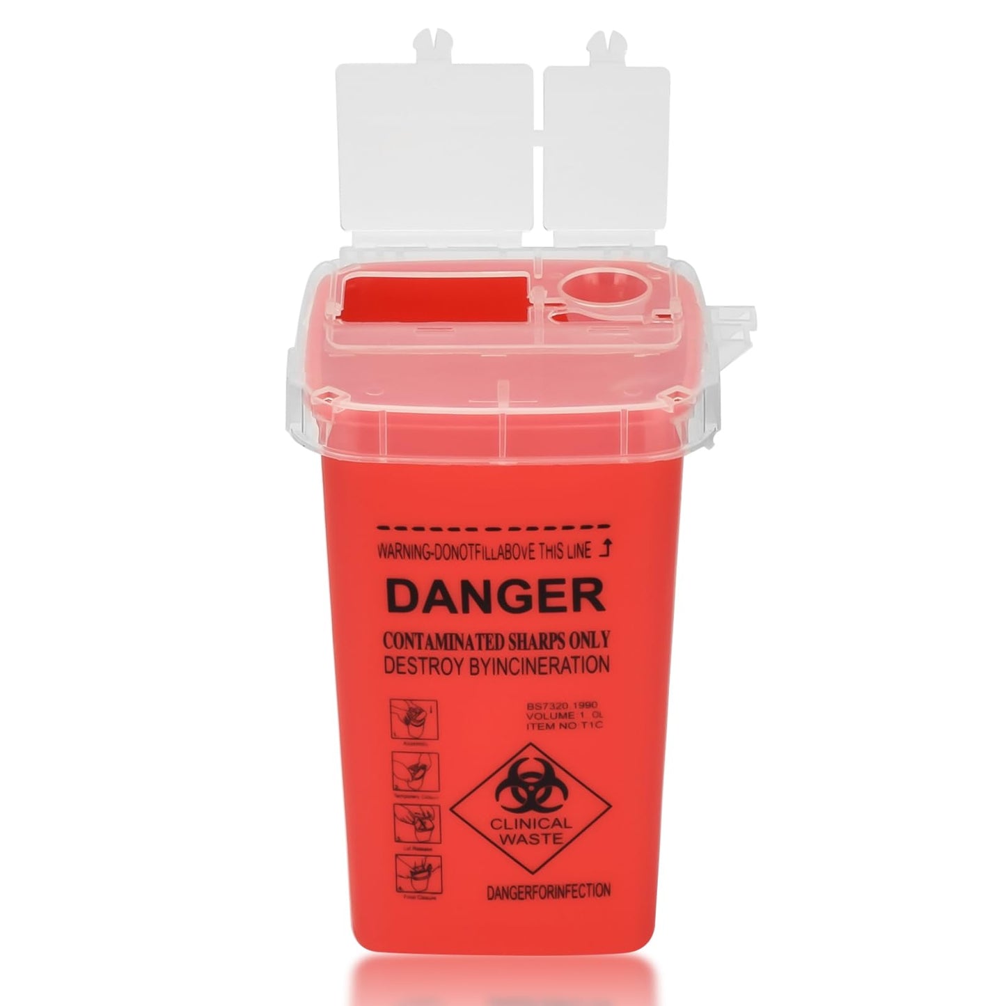 Sharp disposal container