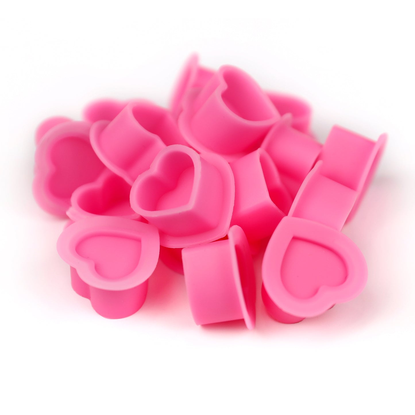 AVA - SILICONE HEART INKCUPS