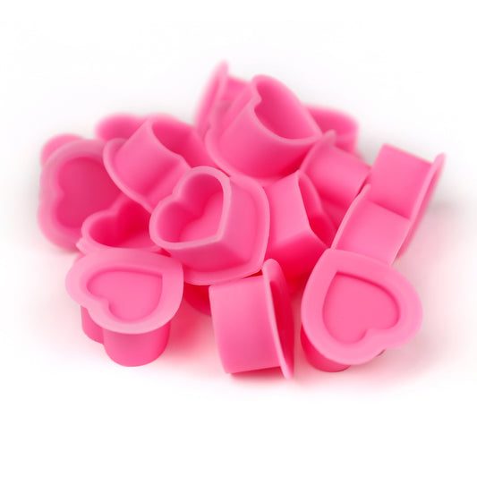 AVA - SILICONE HEART INKCUPS