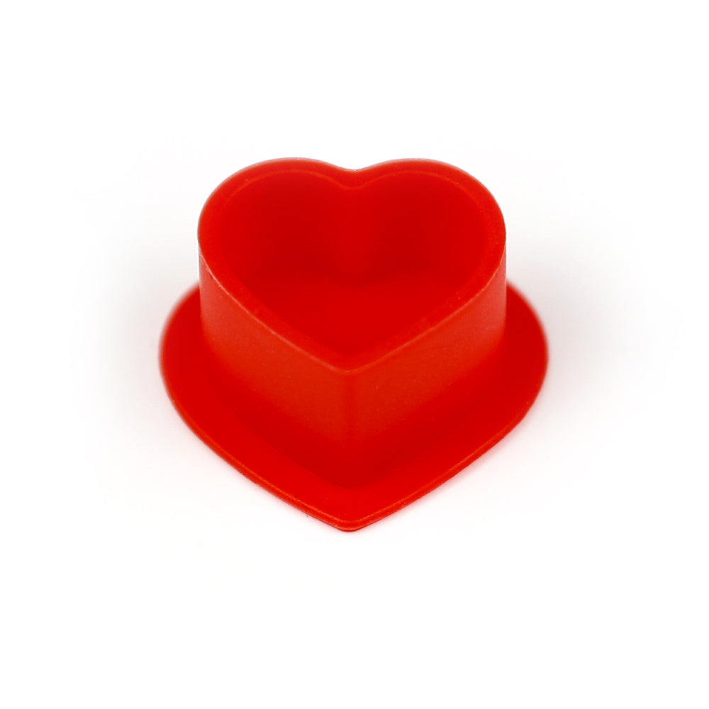 AVA - SILICONE HEART INKCUPS