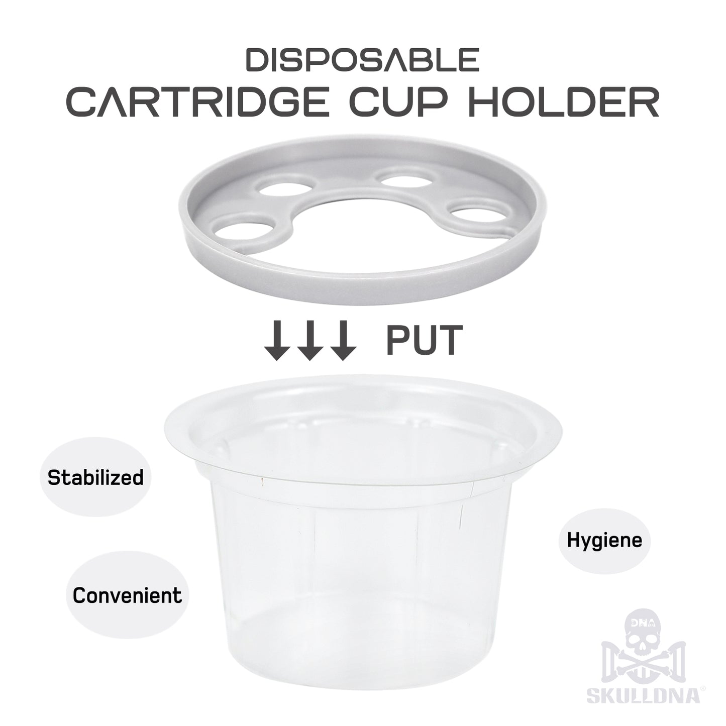 AVA - SKULLDNA  CARTRIDGES CUP HOLDER