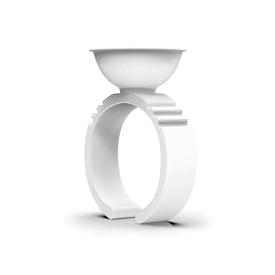 Ring cups white