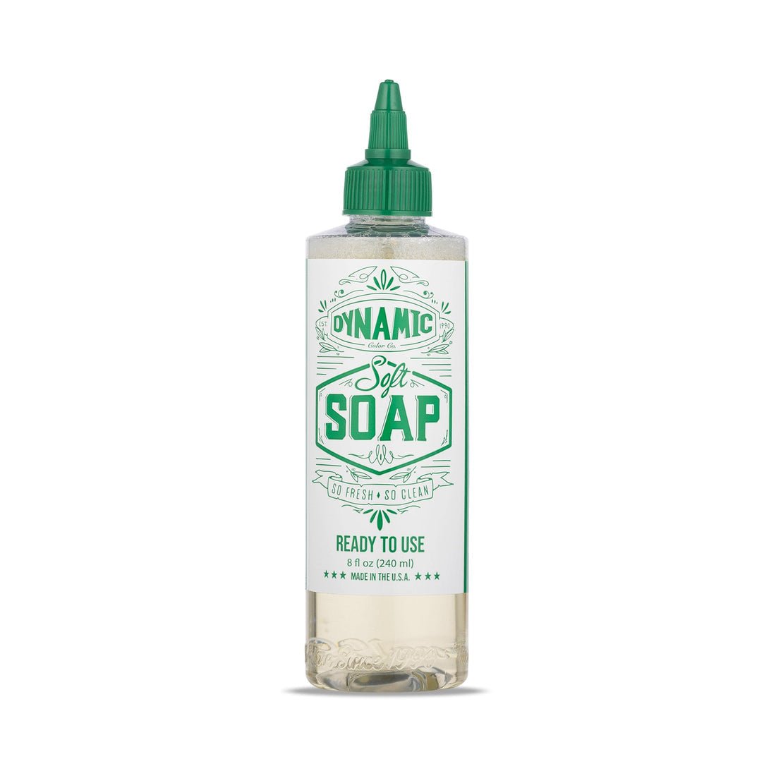 Dynamic Soft Green Soap 8oz Bottle