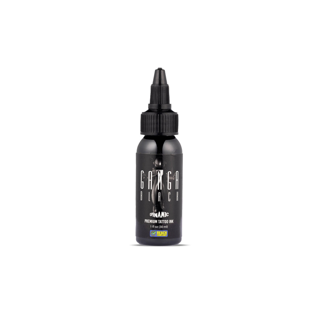 Dynamic Ganga Black Tattoo Ink 1oz