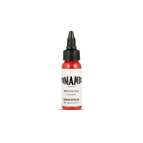 Dynamic Fire Red Tattoo Ink - 1 oz. Bottle